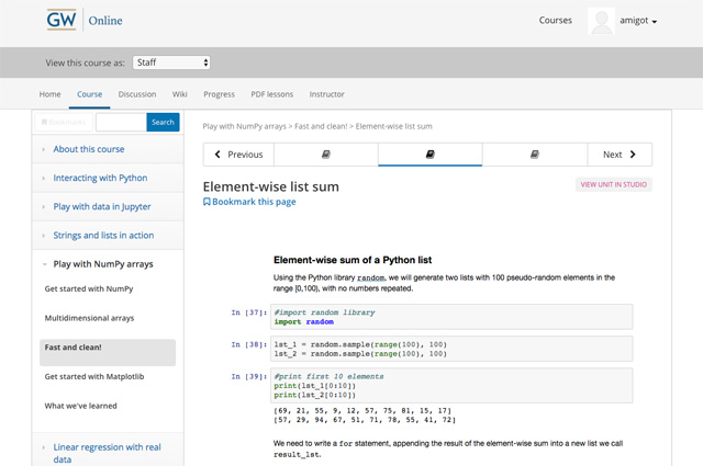 An Open edX XBlock to Load Content from a Jupyter Notebook