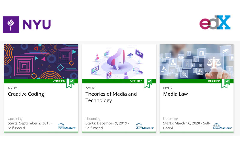 NYU Engineering Offers a MicroMasters in Integrated Media on edX