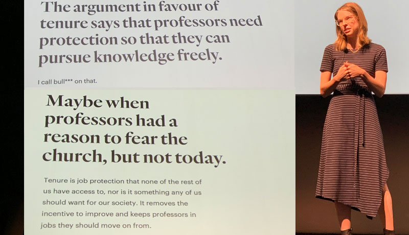 Canadian Educator Heather Payne Says that Tenure Should Be Abolished