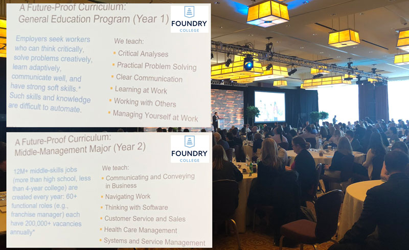 An Institution Prepares Students for Jobs which Won't Be Automatized