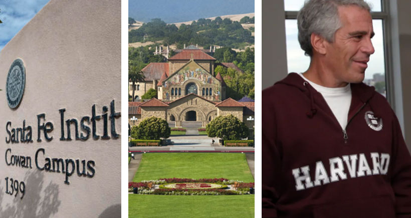 Stanford and Santa Fe Institute Took Money From Epstein; Harvard Had More Ties