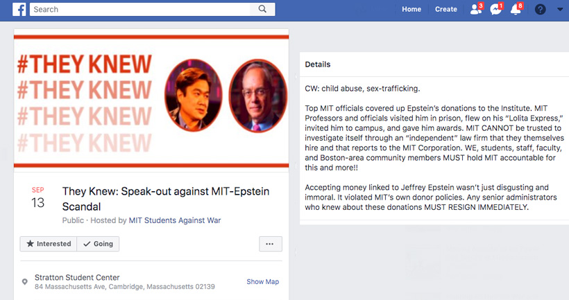 MIT Students Call for Reif to Step Down and Denounce Cover-Up From the Top