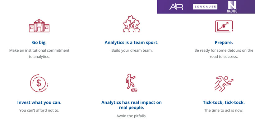 The Power of Data and Analytics Can Save Higher Education, Says Educause, AIR and NACUBO