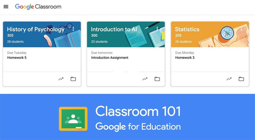 Google Classroom, One of the World's Top LMS: 40M Users In Five Years
