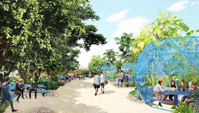 A Spanish University Builds a Futuristic Eco-Campus with Outside Classrooms