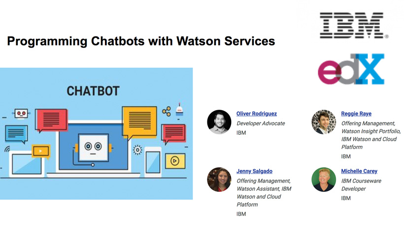 A Practical Course on edX to Learn How to Deploy an IBM Watson-Based Chatbot