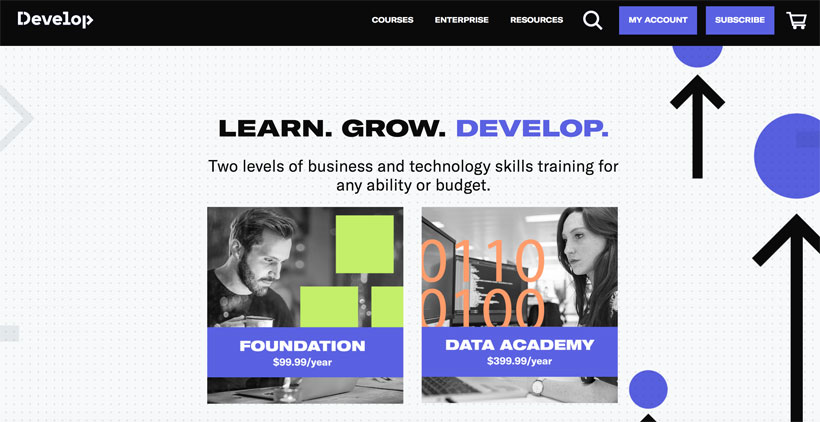 Develop.com, a New Subscription-Based Learning Platform for Tech Professionals