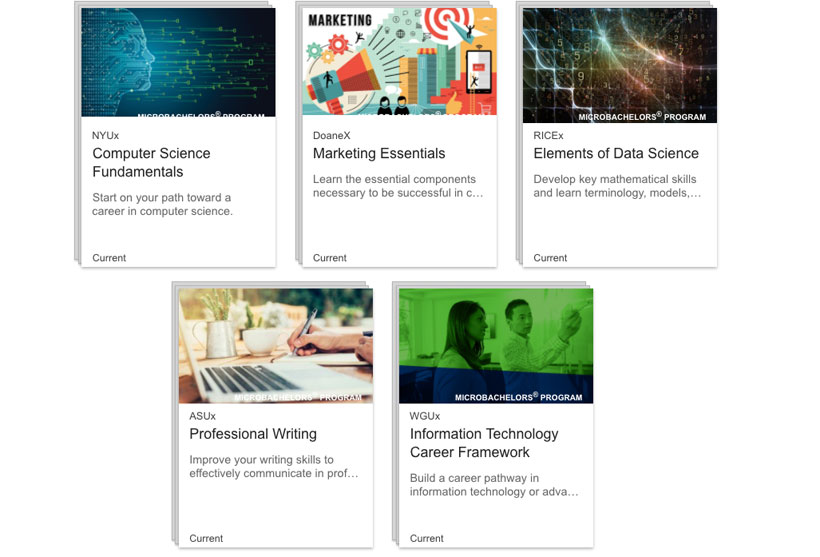 edX Adds Three New Credit-Backed MicroBachelors Programs to its Portfolio