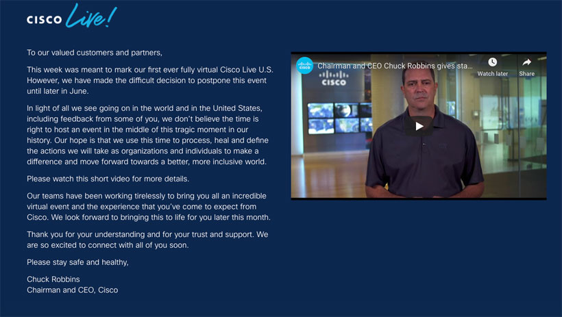 Google, Cisco, Sony and Other Companies Cancel Planned Launch Events in Light of the Civil Unrest
