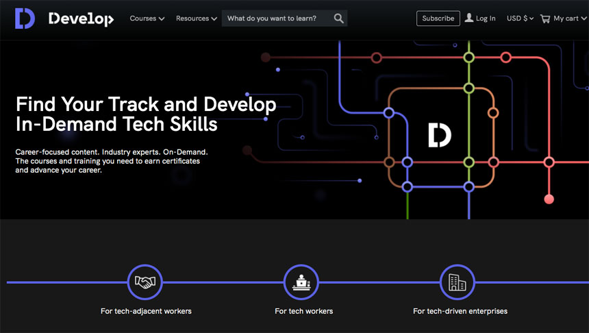 Develop.com Adds an AI-Based Tool that Recommends Courses to Complement Skills
