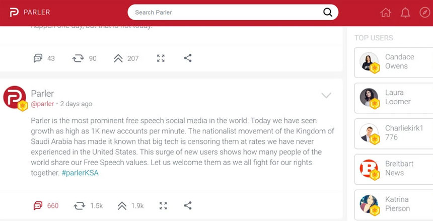 Parler May Never Get Back Online: Vendors Don’t Want Any Business with the App