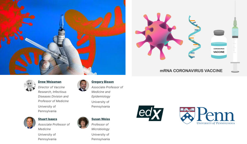 A Course from Penn on edX About the Potential to Fight Diseases with mRNA Vaccines