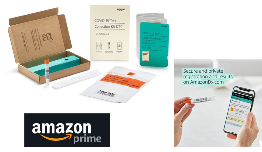 Amazon Starts Selling COVID Test Kits for $39.99 on Its Website