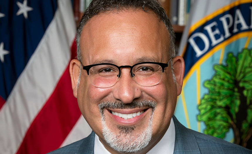 "Arming Our Teachers It's Just Ludicrous," Says Education Secretary Cardona