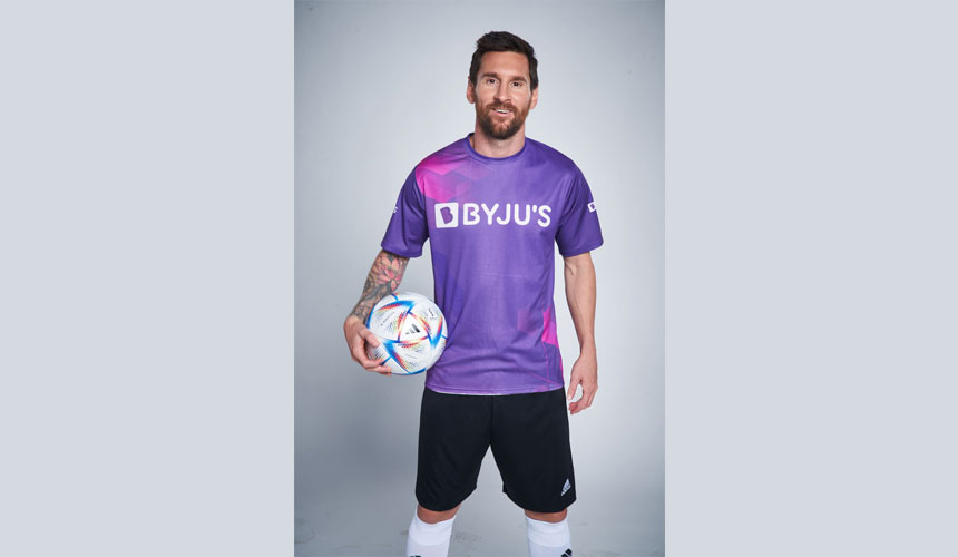 The Indian Giant BYJU'S Hires Leo Messi As Its Global Ambassador
