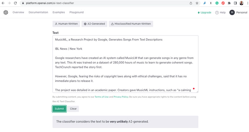 OpenAI Issues a Free Tool to Help Determine If Any Text Is Written by ChatGPT