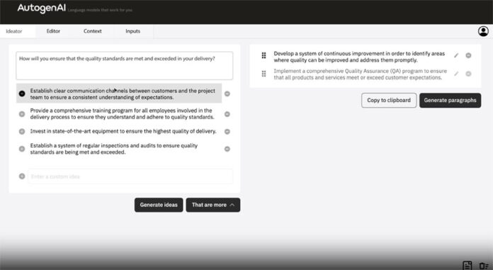 Una startup londinense lanza una herramienta de inteligencia artificial que reemplaza la forma tradicional de presentar ofertas Una startup londinense lanza una herramienta de inteligencia artificial que reemplaza la forma tradicional de presentar ofertas