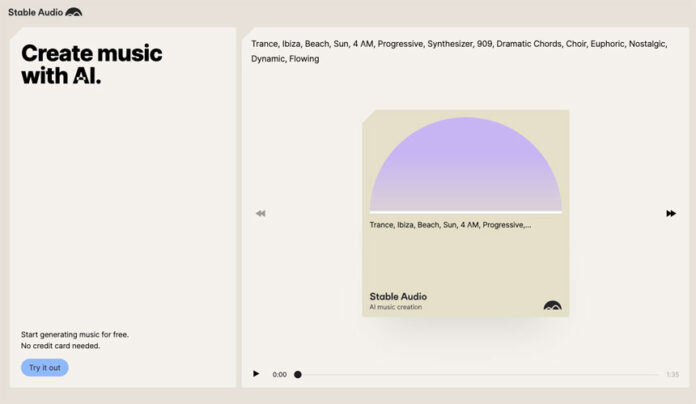 Stability AI lanza un modelo para música y generación de sonido Stability AI lanza un modelo para música y generación de sonido
