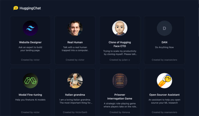 Hugging Face lanzó ‘Asistentes de chat’ como un rival abierto de la tienda GPT de OpenAI Hugging Face lanzó ‘Asistentes de chat’ como un rival abierto de la tienda GPT de OpenAI