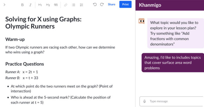 Khanmigo tiene dificultades con las matemáticas básicas, mostró un informe Khanmigo tiene dificultades con las matemáticas básicas, mostró un informe