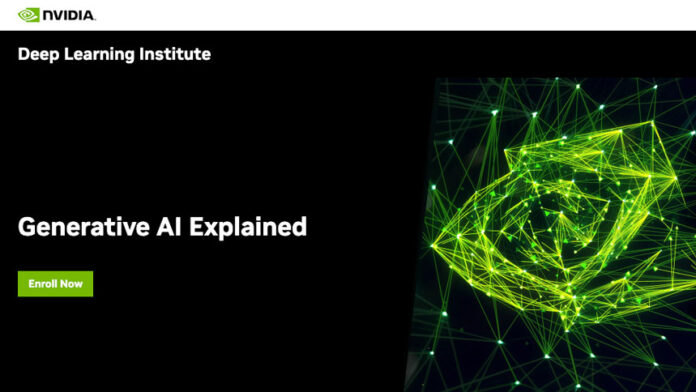 NVIDIA lanzó ocho cursos gratuitos sobre IA generativa NVIDIA lanzó ocho cursos gratuitos sobre IA generativa