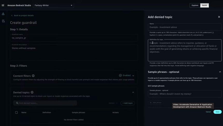 AWS Launched Web-Based 'Amazon Bedrock Studio' for Rapid Prototyping AI Projects