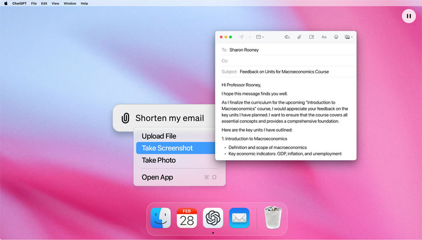 OpenAI Launched Its ChatGPT Desktop App for Macs