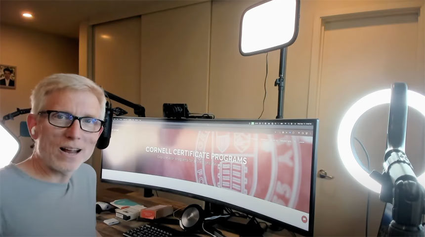 Cornell Launches an Certificate Program and Clones a Faculty Member