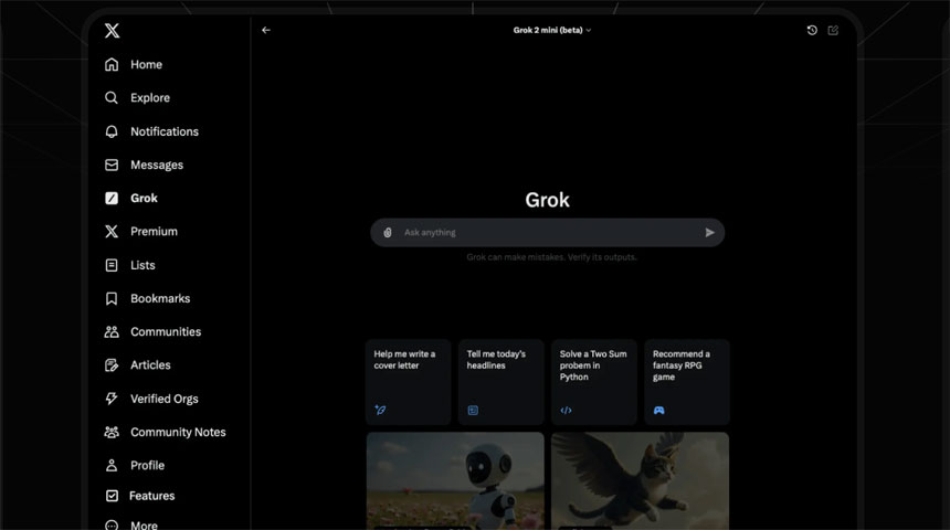Elon Musk-Owned xAI Releases Grok-2 and Grok-2 Mini in Beta