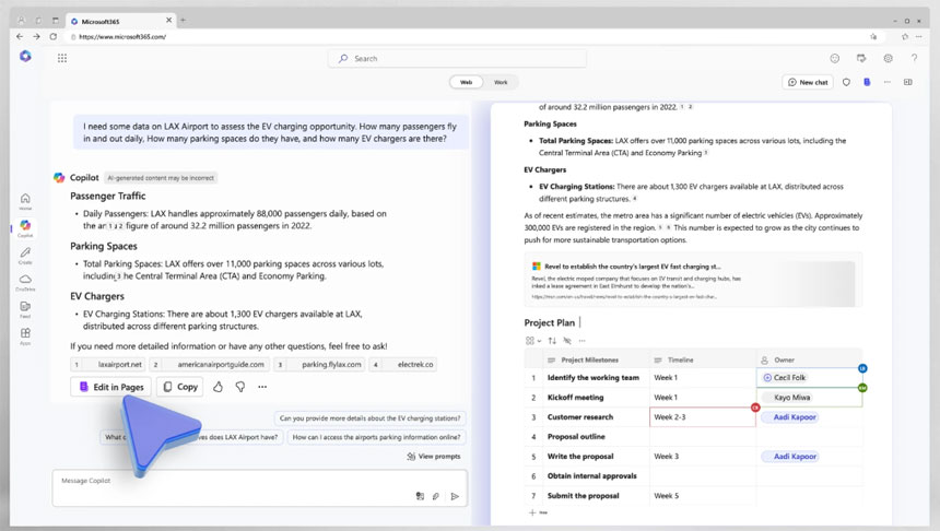 Microsoft Launches New Copilot – Branded AI Products: Pages, Python in Excel, and Agents