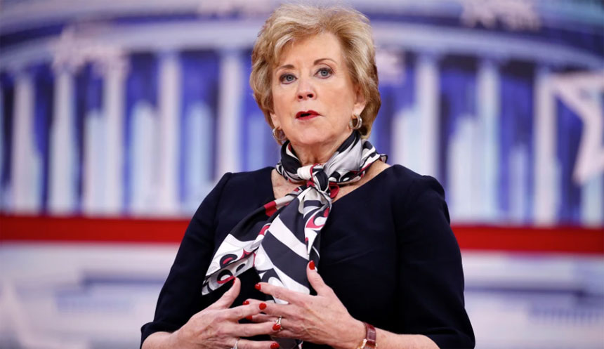Trump Names Former Head of Small Business Administration Linda McMahon as His Pick for Education Secretary