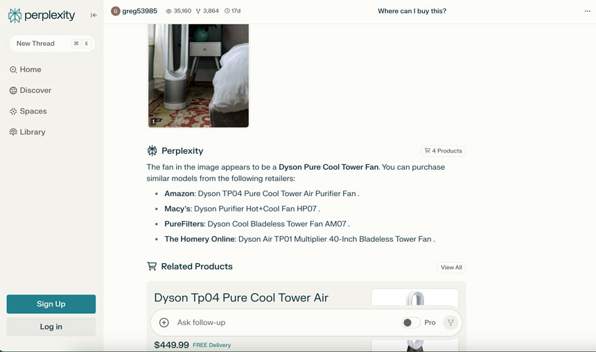 Perplexity.ai Launched a New AI-Powered Shopping Assistant