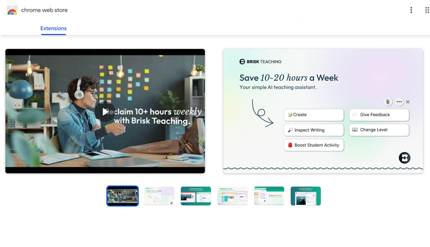Brisk AI Teaching Assistant Chrome Extension Reached 2,000 K-12 Schools