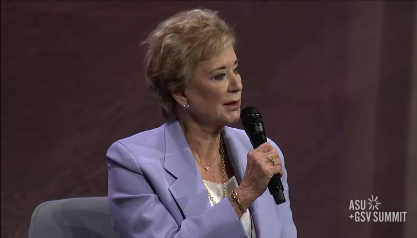 Linda McMahon at ASU+GSV 2025: "I'm Very Interested in New Learning Technologies"