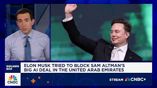 Elon Musk tried to block Sam Altman’s big AI deal in the UAE
