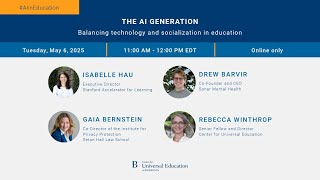 The AI generation: Balancing technology and socialization in education