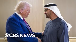 Trump meets with UAE officials in final leg of trip, likely seeking AI investments