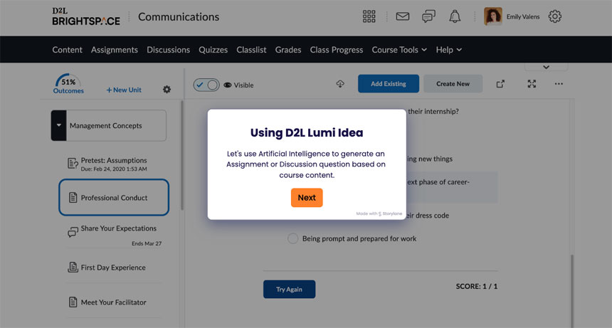 D2L Enhances Its AI Toolset on Tutor, Support, Insights, and Feedback