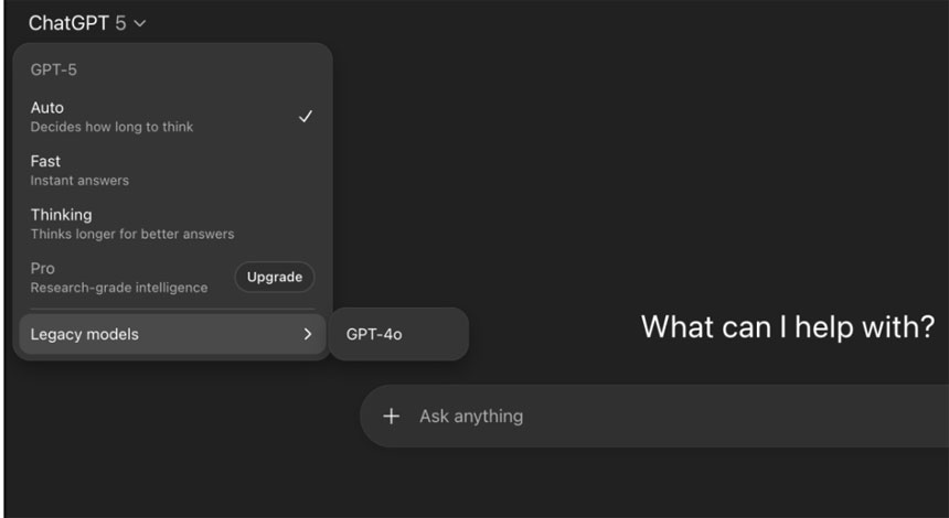 OpenAI Reactivates 4o the Model Picker for Paid Users