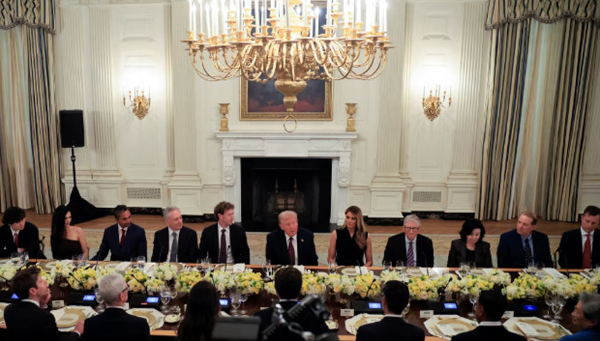 Tech CEOs Praised President Trump at White House Dinner [Video]