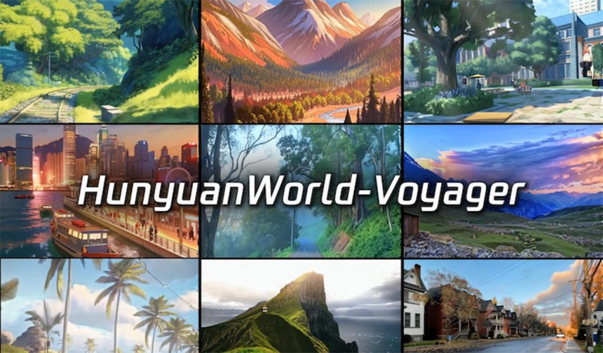 Chinese Tencent Releases an Open-Source AI Model that Turns Photos Into 3D Sequences