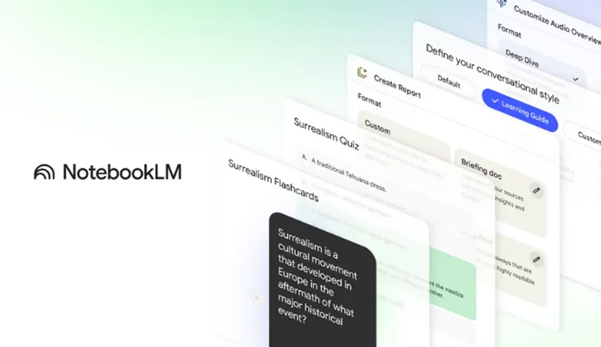 Google's NotebookLM Introduced Flashcards and Quizzes As Study Guide