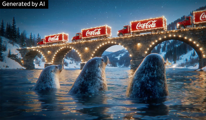 Coca-Cola Released An Improved AI-Generated Commercial for Christmas