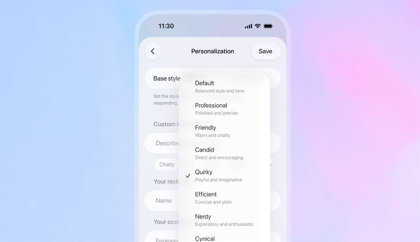 OpenAI Launches a New GPT‑5.1 Model, Improved on Intelligence and Communication Style