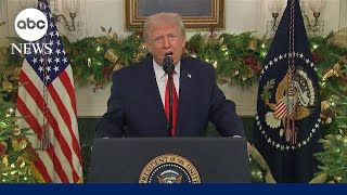 Trump: Eleven months ago I inherited a disaster and I am fixing it.