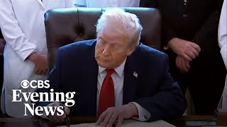 Trump signs an executive order to reclassify marijuana as a Schedule III drug.