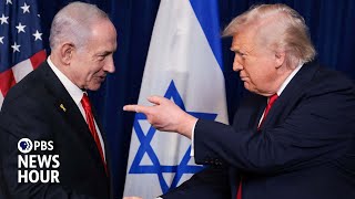 Trump says that Hamas must disarm for the Gaza peace agreement to move to the next phase.