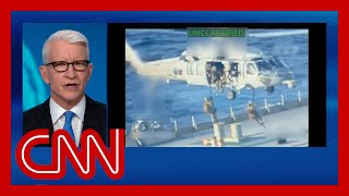 Bondi publishes video of the seizure of an oil tanker by the US off the coast of Venezuela.