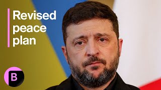 Ukraine sent a revised peace plan to Washington.
