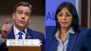 CIA chief visited Venezuela to meet with Delcy Rodríguez, says U.S. official.